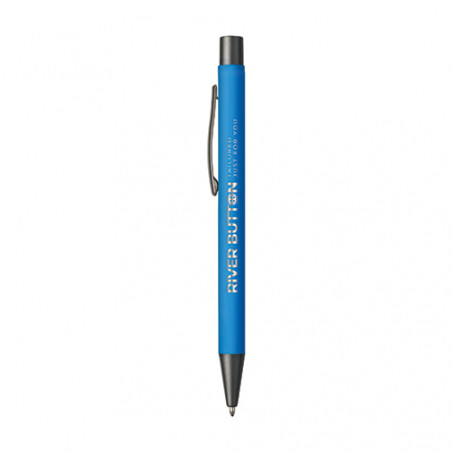 Stylo Publicitaire Bowie Soft-touch Stylo Publicitaire Bowie Soft-touch - Bleu Process