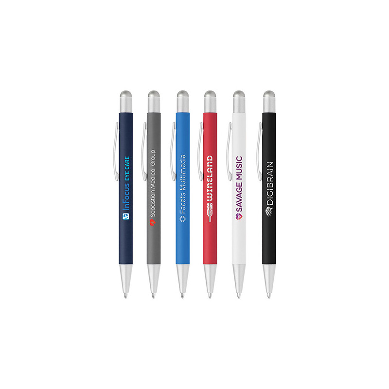 Stylo publicitaire Bowie satin stylet Stylo publicitaire Bowie satin stylet