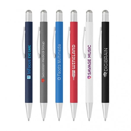 Stylo publicitaire Bowie satin stylet Stylo publicitaire Bowie satin stylet