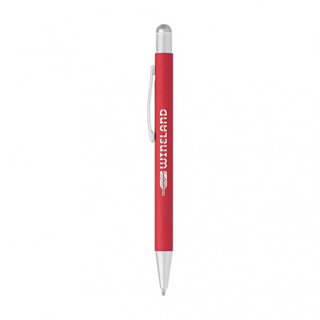 Stylo publicitaire Bowie satin stylet Stylo publicitaire Bowie satin stylet - Rouge 199