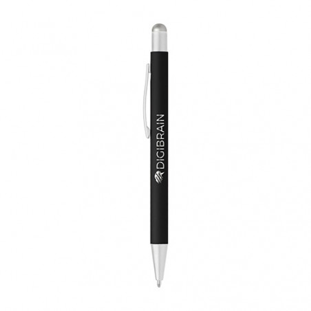 Stylo publicitaire Bowie satin stylet Stylo publicitaire Bowie satin stylet - Noir