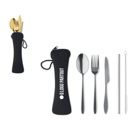 Set couverts en acier personnalisé BONAP 