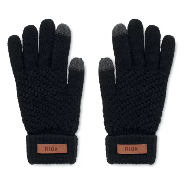 Gants tactiles tricotés publicitaires Takai