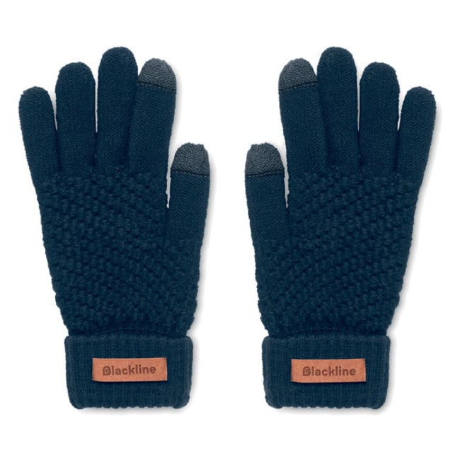 Gants tactiles tricotés publicitaires Takai