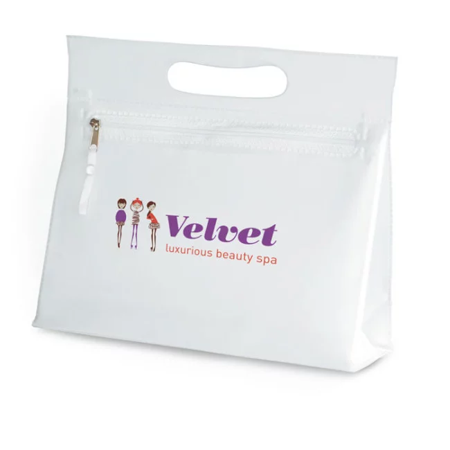 Trousse transparente publicitaire Moon