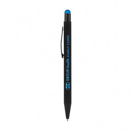 Stylo publicitaire Bowie Midnight stylet personnalisable Stylo publicitaire Bowie Midnight stylet personnalisable - Bleu 639
