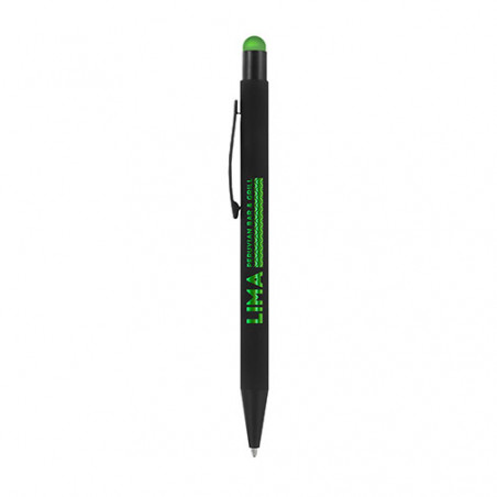 Stylo publicitaire Bowie Midnight stylet personnalisable Stylo publicitaire Bowie Midnight stylet personnalisable - Vert 7739