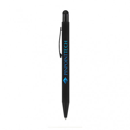 Stylo publicitaire Bowie Midnight stylet personnalisable Stylo publicitaire Bowie Midnight stylet personnalisable - Noir