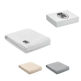 Couverture en coton gaufrée...