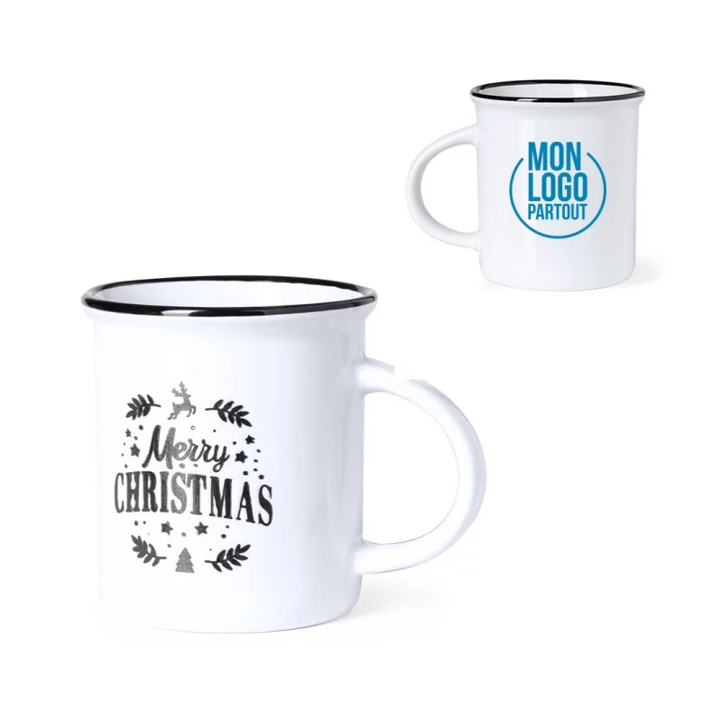 Mug publicitaire de Noël Tiffany 320 ml 