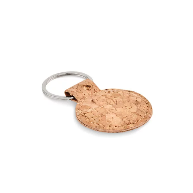 Porte-clés rond liège Cincin 