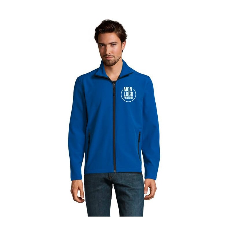 Veste softshell publicitaire Race homme 