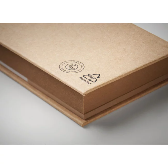 Bloc-notes adhésif en papier recyclé MEUI