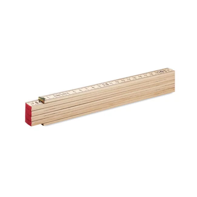 Règle de menuisier en bois Ara 2 Mètres 