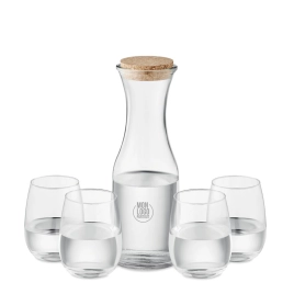 Ensemble en verre recyclé...