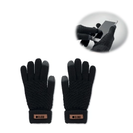 Gants tactiles tricotés...