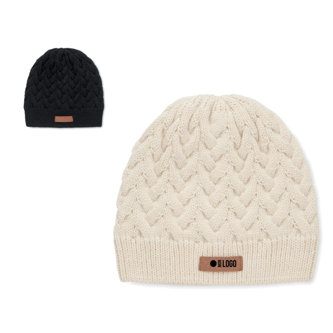 Bonnet tricoté personnalisable Katmai 