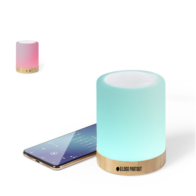 Enceinte publicitaire multicolor Nalow 