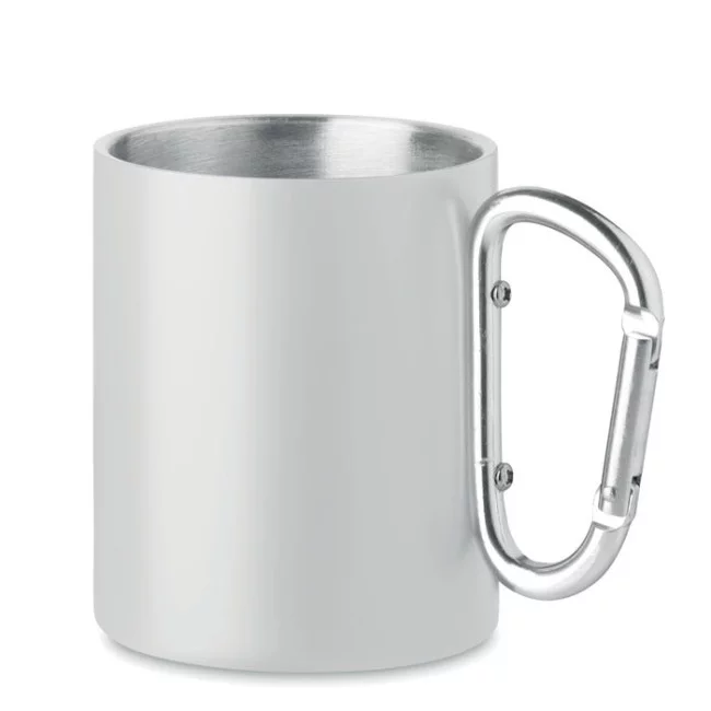 Mug en inox mousqueton Sublim AROM 300 ml