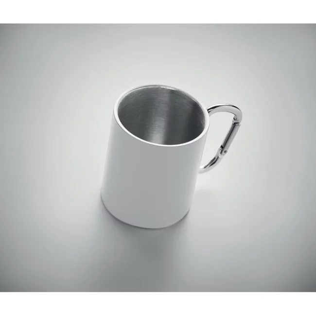Mug en inox mousqueton Sublim AROM 300 ml