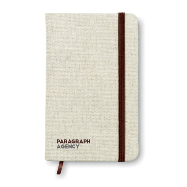 Carnet publicitaire A6 en toile rigide Canvas 