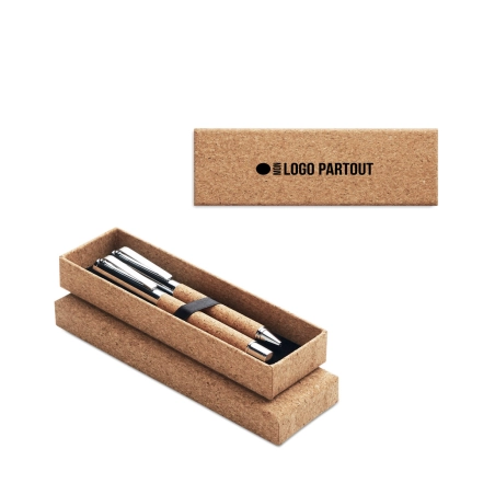 Set de stylos en liège Quercus 