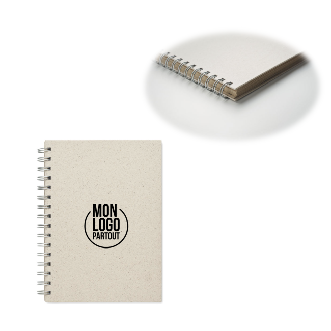 Carnet de notes A5 avec papier d'herbe Grass Book 