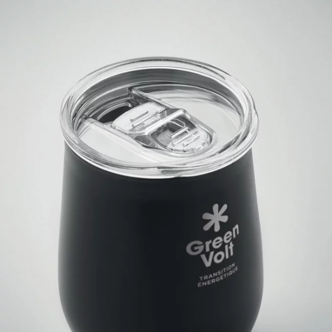 Gobelet en acier avec couvercle Ursa 500 ml