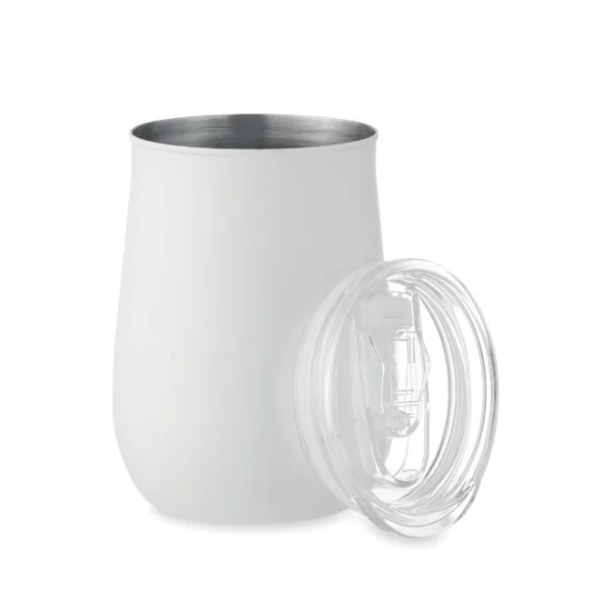 Gobelet en acier avec couvercle Ursa 500 ml