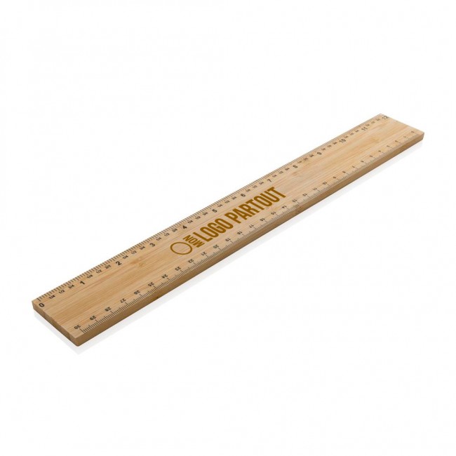 Règle personnalisée en bambou Timberson 30 cm 