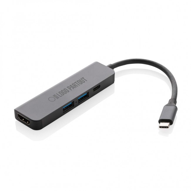 Hub USB personnalisable avec entrée HDMI Terra 