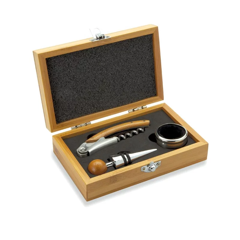 Coffret Vin Personnalisable Bambou 