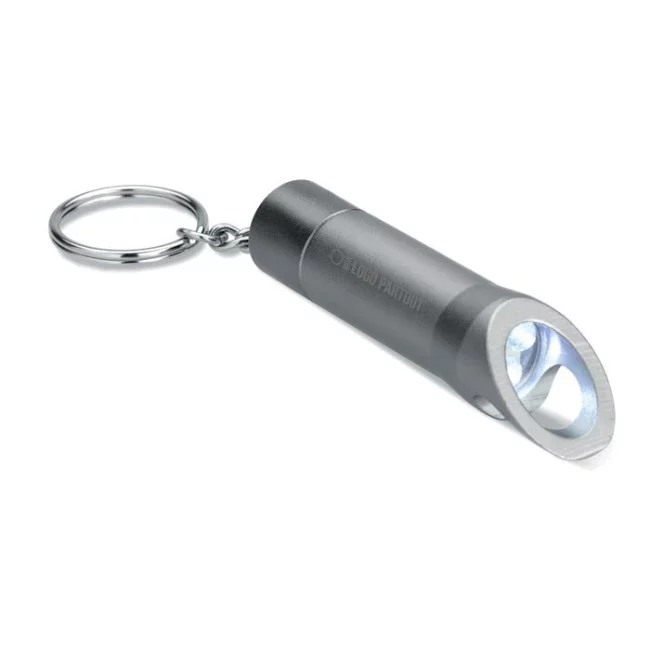 Porte-Clés Lampe Torche Publicitaire 2 en 1