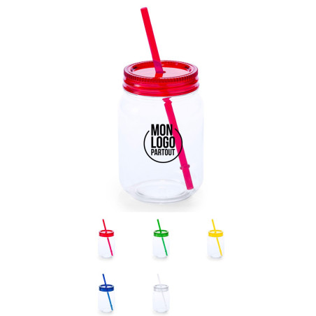 Bocal personnalisable Jar Plastique 