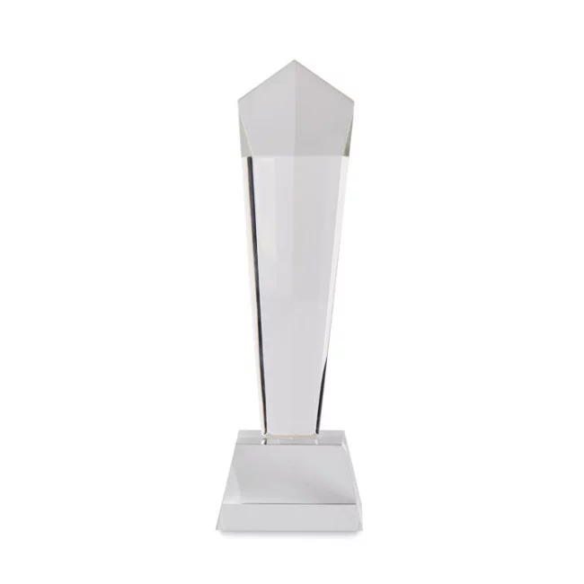 Trophée en cristal personnalisé Diaward 