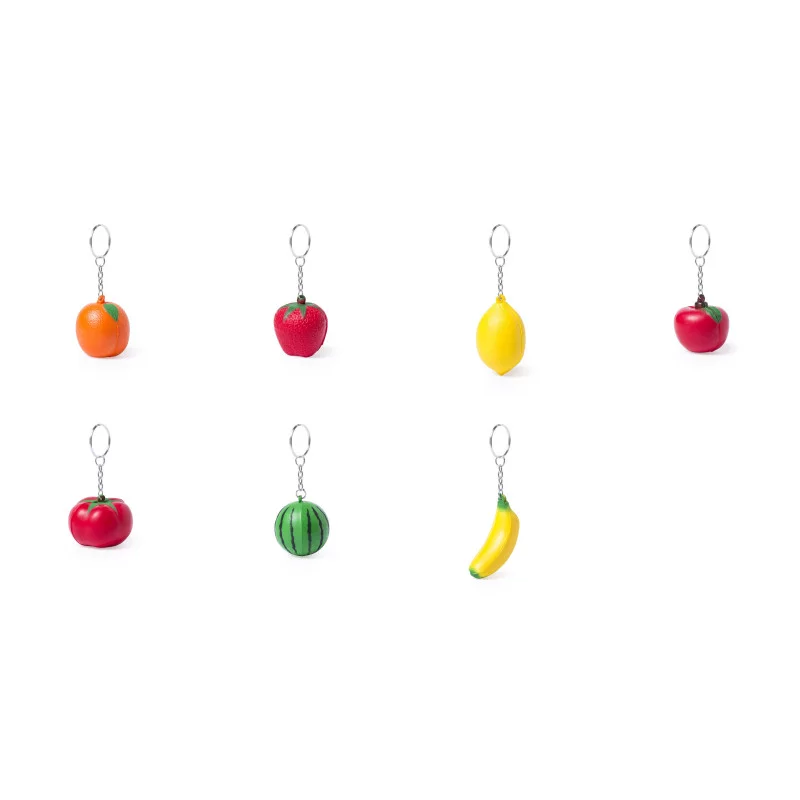 Porte-Clés Anti-stress Personnalisable Fruit 