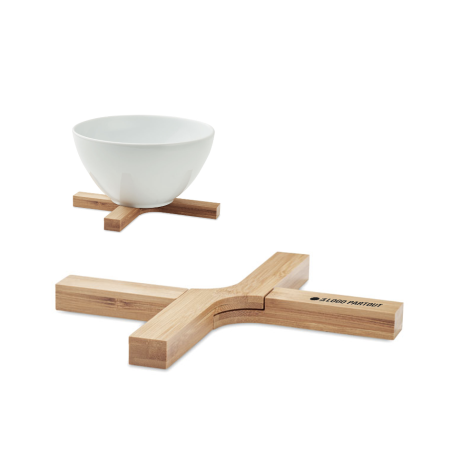 Dessous de plat pliable en bambou Imba 