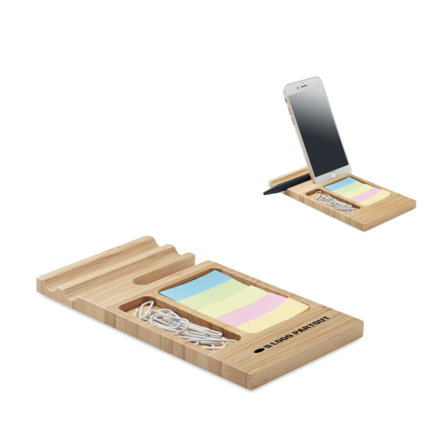 Organisateur de bureau en bambou Trevis