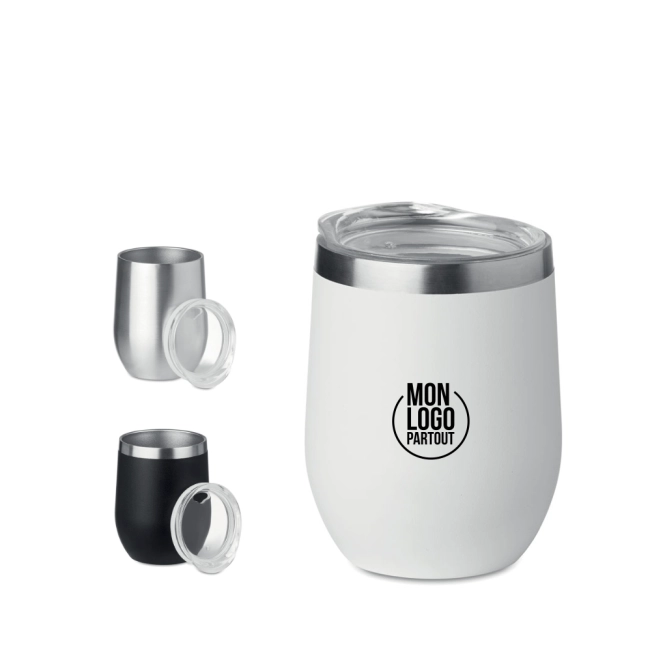Verre à double paroi publicitaire Chin Chin 300 ml