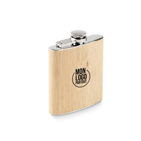 Flasque personnalisable en bambou Hiphip 