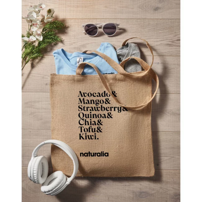 Tote bag en toile de jute Zolang 