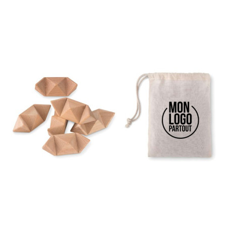 Casse Tête Personnalisé Wood 