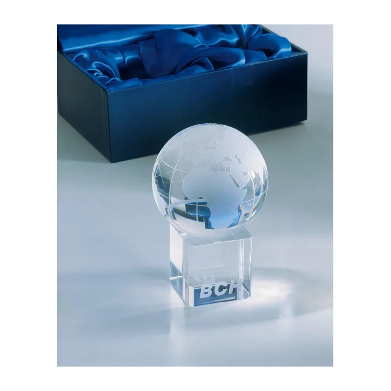 Trophée en verre...