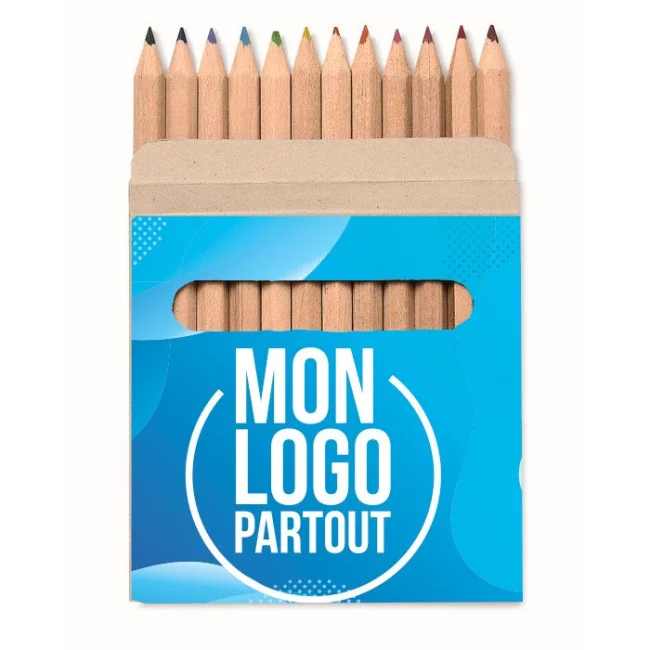 Etui crayon de couleur personnalisé 