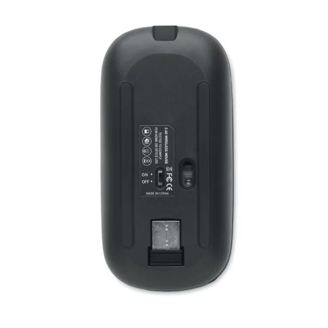 Souris optique sans fil personnalisée Curvy C 