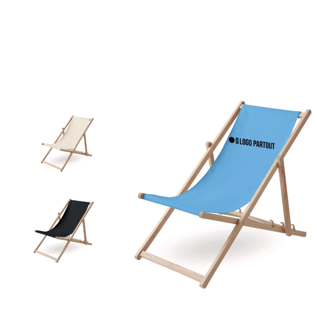 Transat de plage publicitaire Honopu