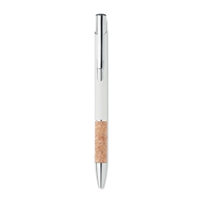 Stylo personnalisé alu et liège Veria 