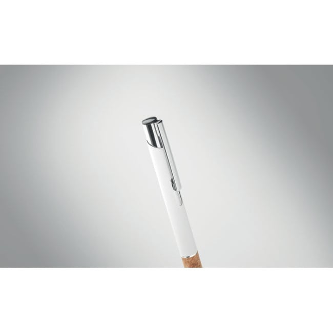 Stylo personnalisé alu et liège Veria 