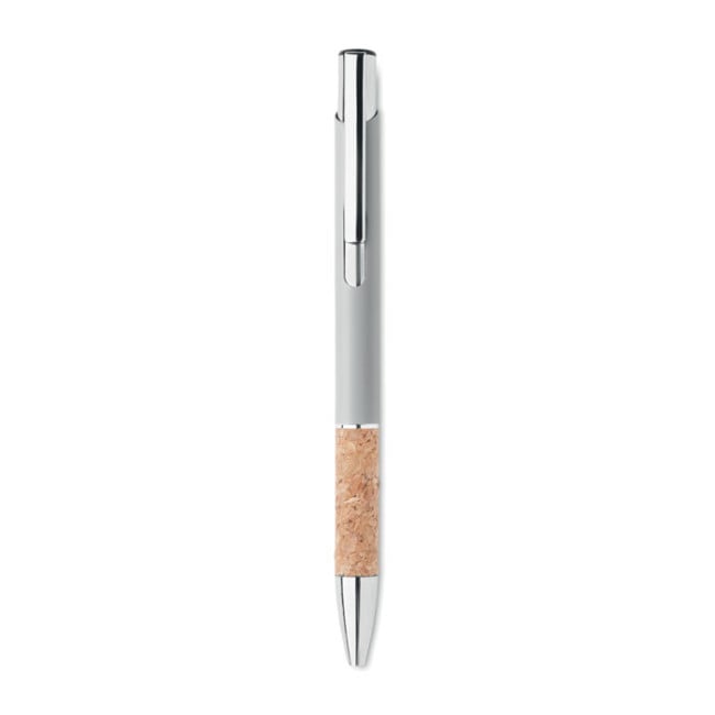 Stylo personnalisé alu et liège Veria 