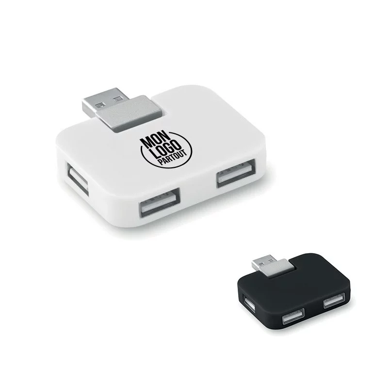 Hub USB publicitaire Four